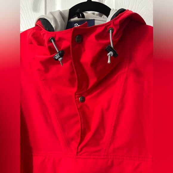 Woolrich Pullover Windbreaker Jacket Quarter Zip Made in USA XL Men’s Red READ - Picture 2 of 11